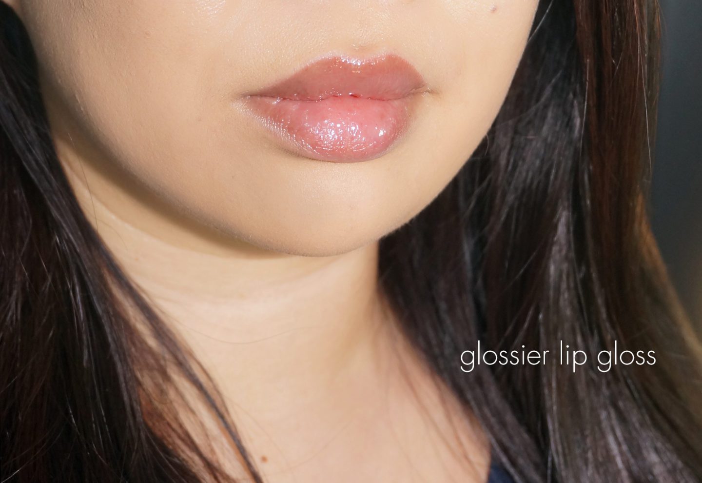 Glossier Black Tie Set Lip Gloss Swatch