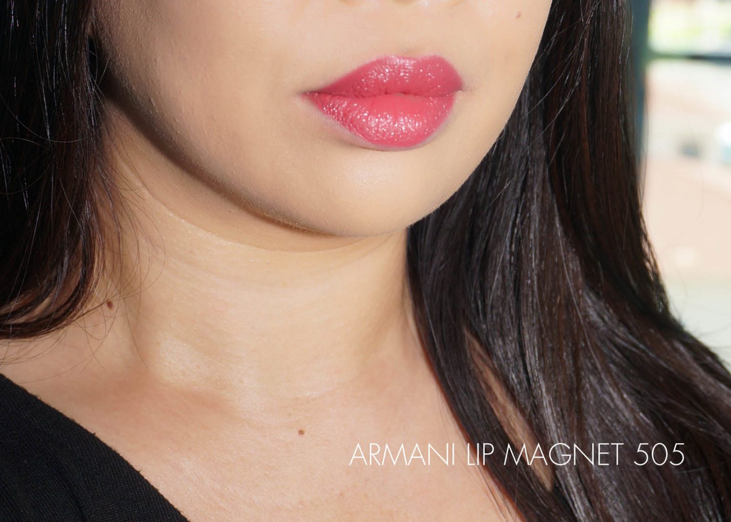 Armani Lip Magnet Swatch 505