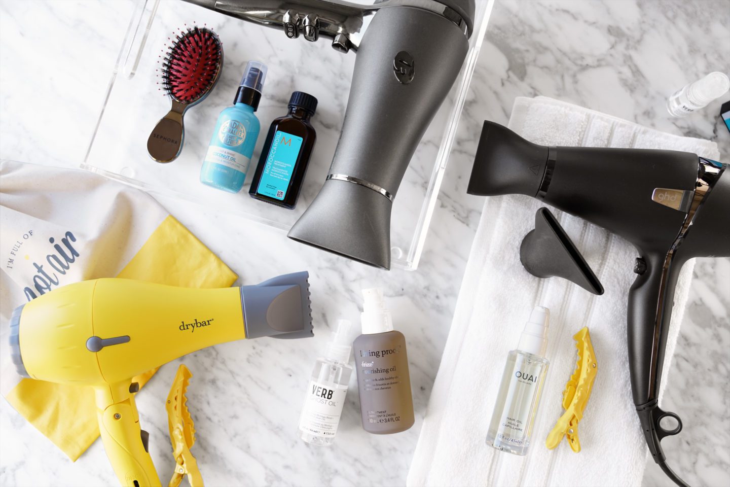 Hair Dryers and Hair Oils from Sephora