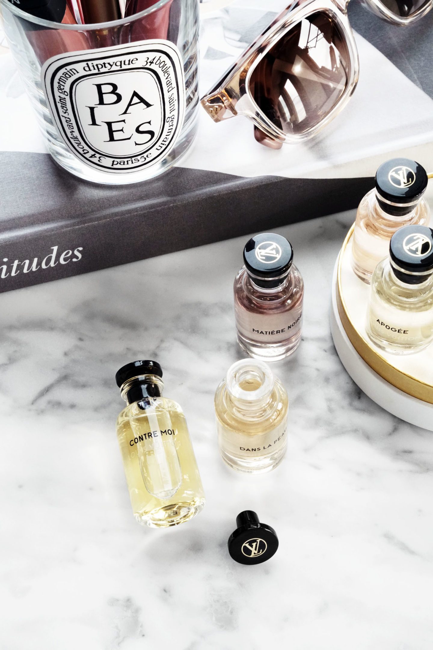 Louis Vuitton Les Parfums Miniature Set Packaging via Skin Glow Find