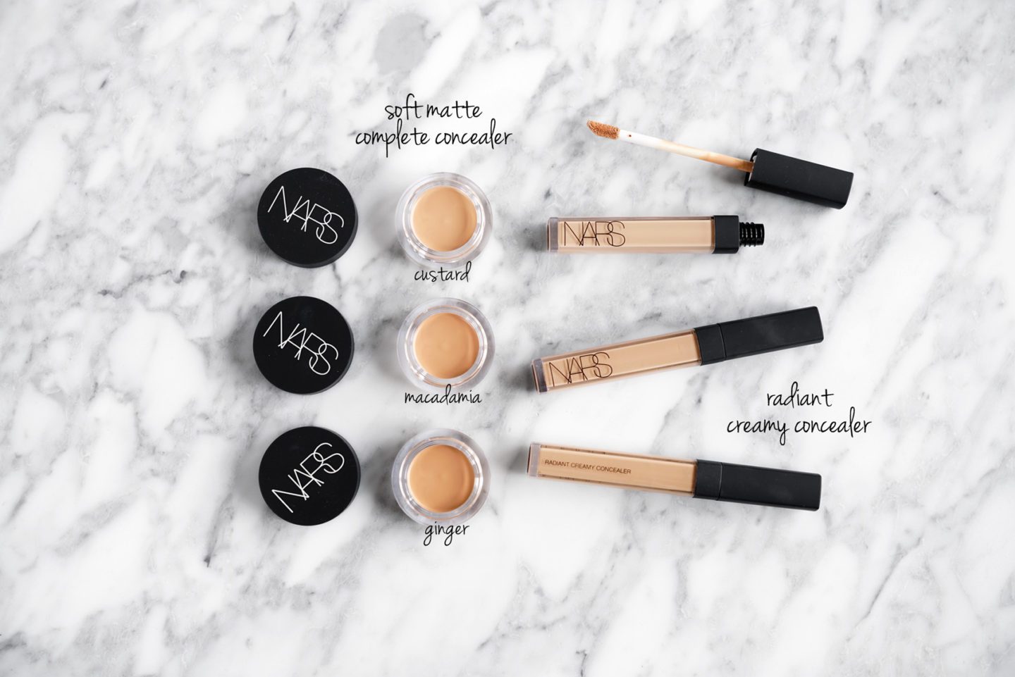 NARS Soft Matte Complete Concealer vs Radiant Creamy Concealer | Skin Glow Find