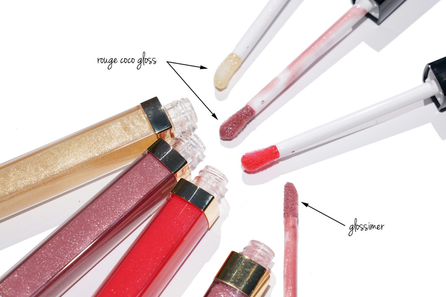 Chanel Rouge Coco Gloss vs Glossimer Tips | Skin Glow Find