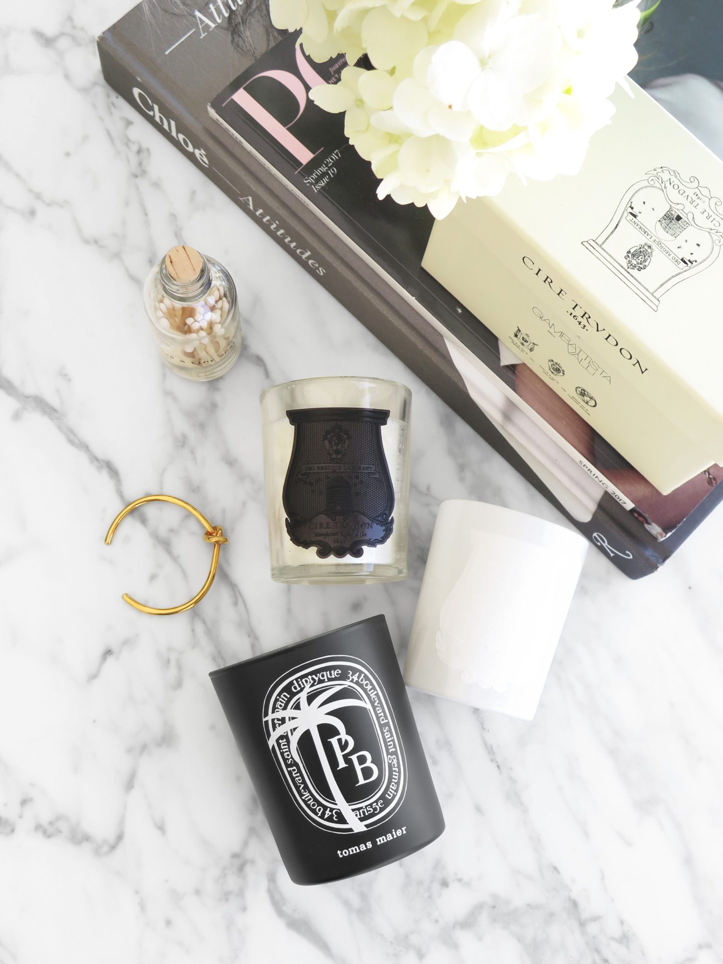 Cire Trudon Giambattista Valli Duet and Diptyque Tomas Maier Palm Beach | Skin Glow Find