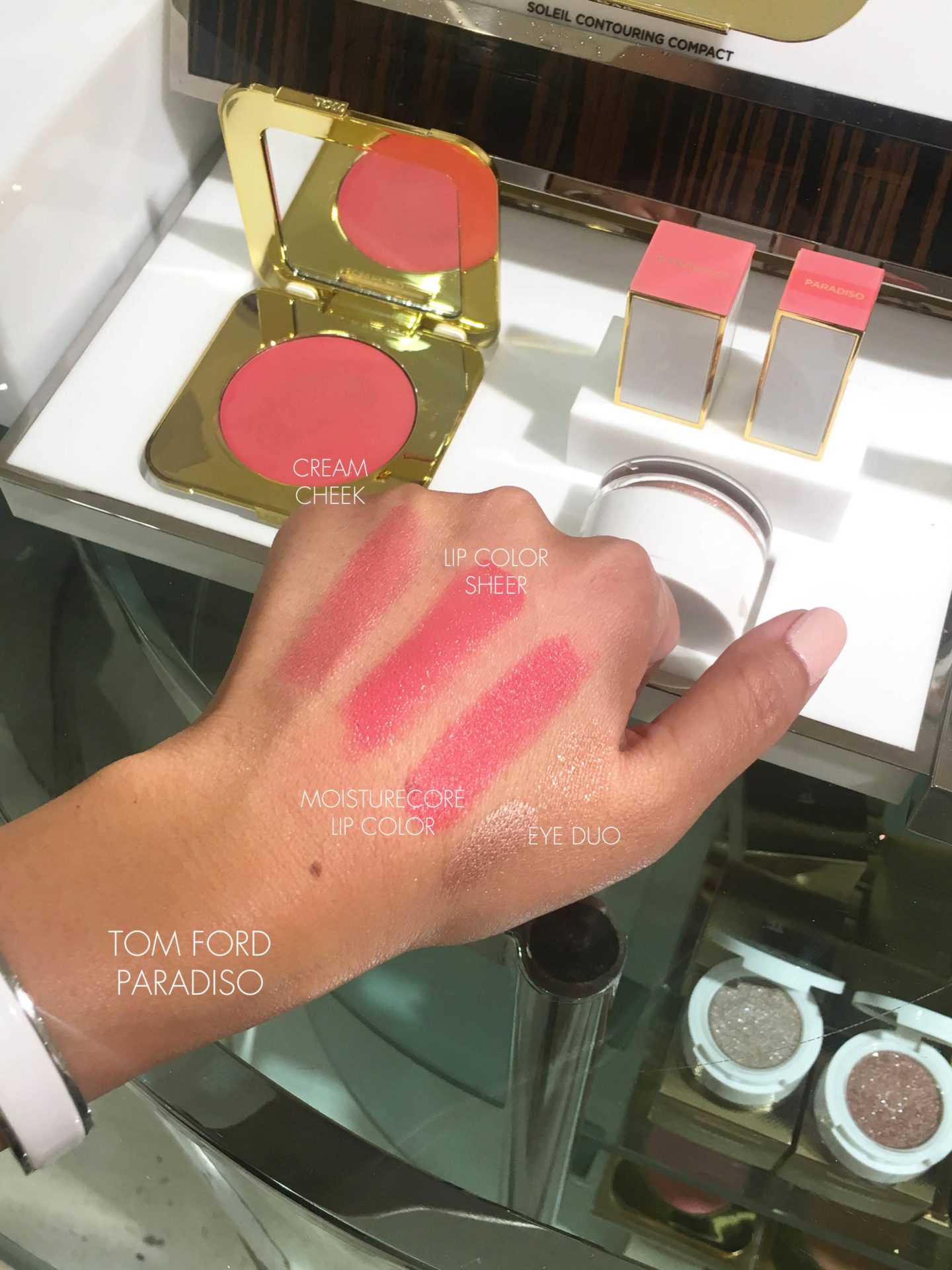 Tom Ford Paradiso Swatches | Skin Glow Find