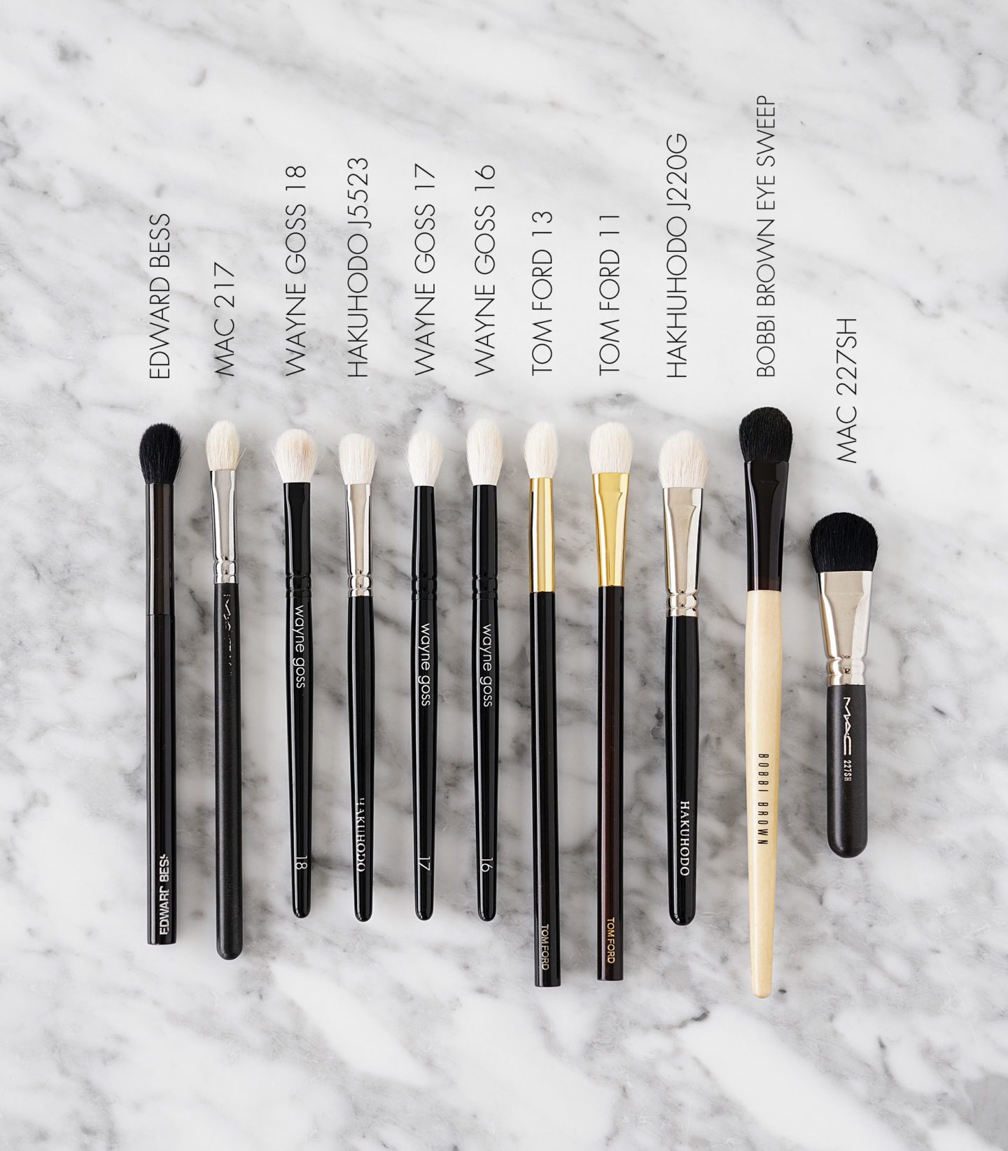 Best Blending Brushes MAC, Hakuhodo, Bobbi Brown | Skin Glow Find