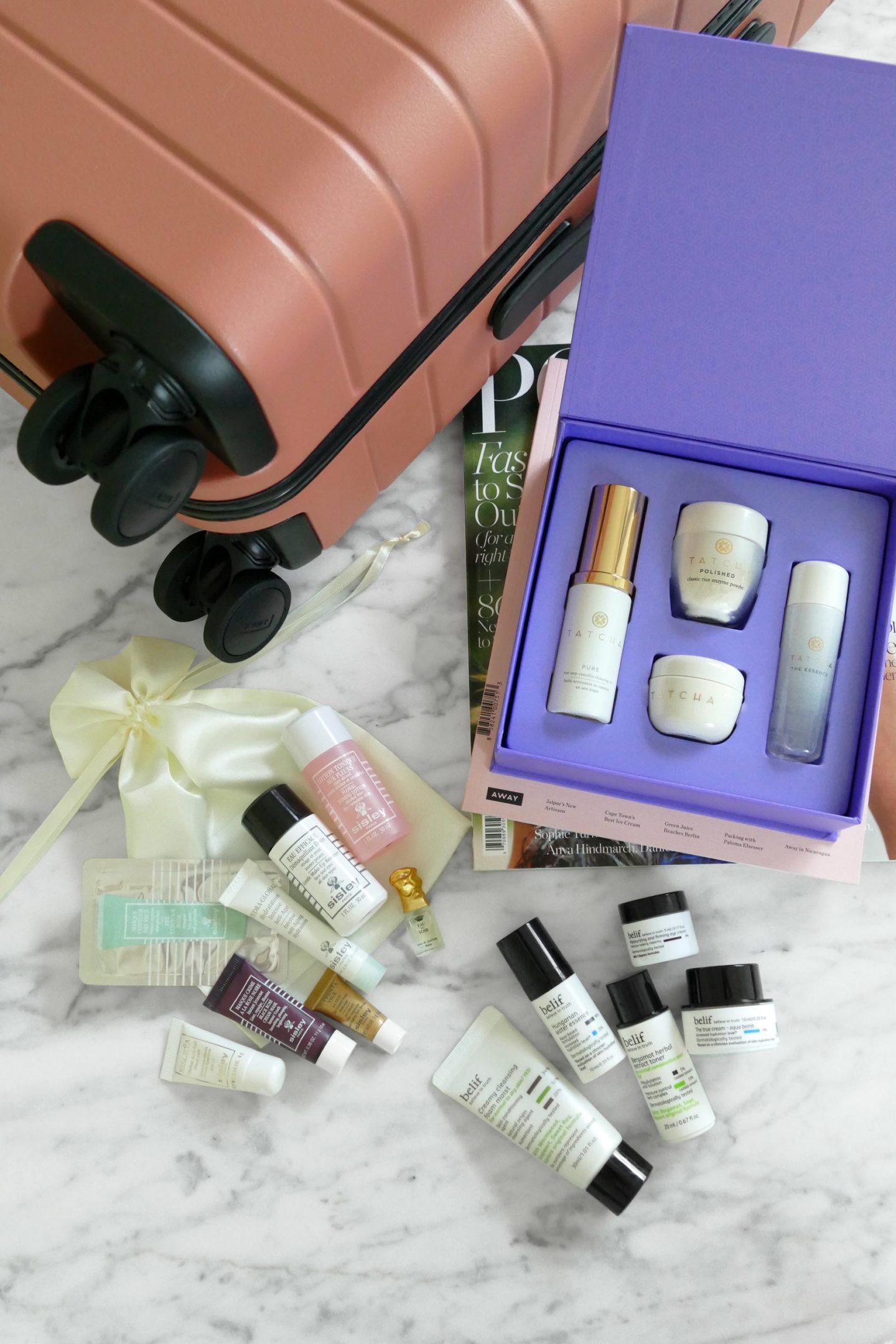 Travel Skincare Sisley Subscription, Tatcha Starter Ritual Set, Belief Best-Sellers | Skin Glow Find