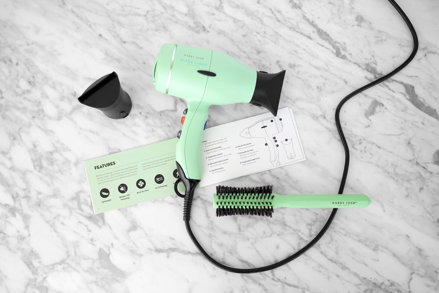 Harry Josh Ultra Light Pro Dryer Review | Skin Glow Find