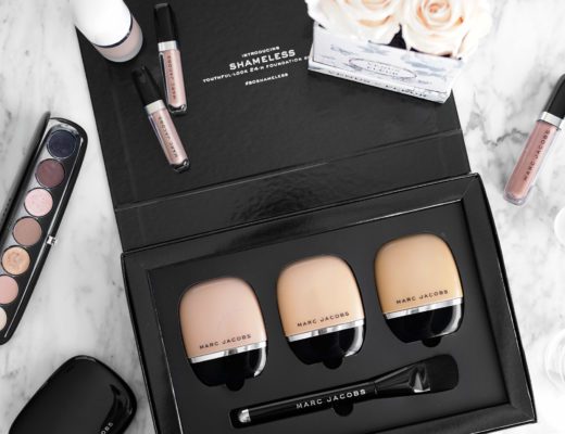 Marc Jacobs Shameless Foundation Review R310, Y320, Y340 and Y360