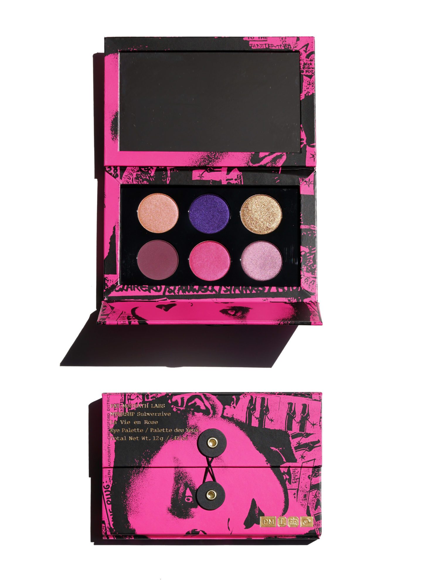 Pat McGrath Labs MTHRSHP Subversive La Vie en Rose Eyeshadow Palette review and swatches | Skin Glow Find