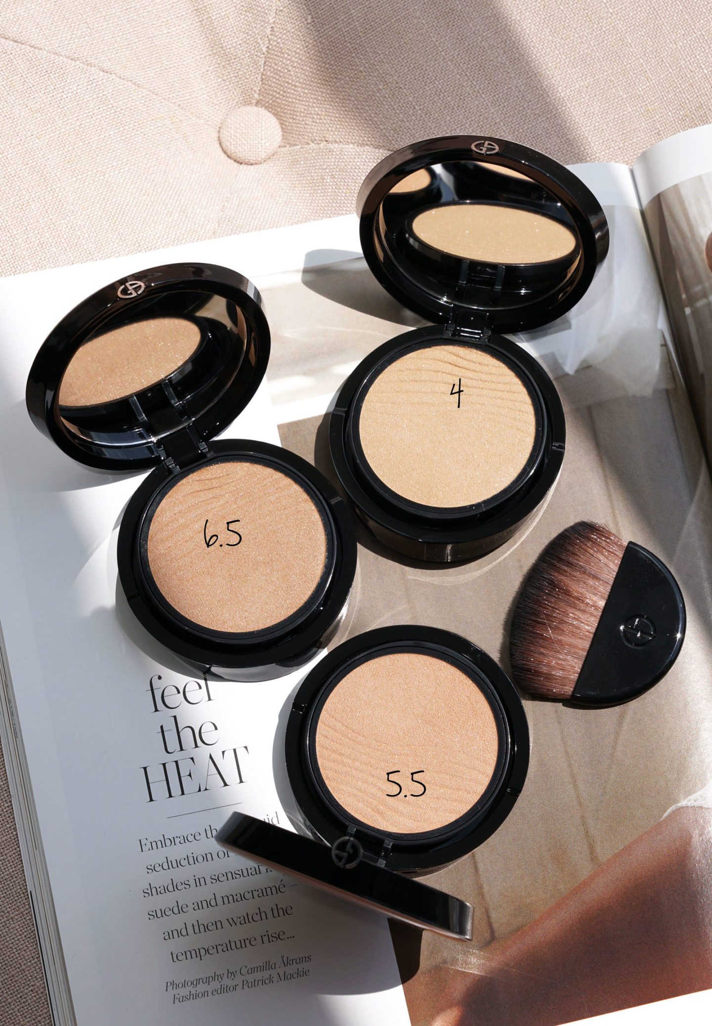 Armani Neo Nude Compact Foundation Fusion Powder 