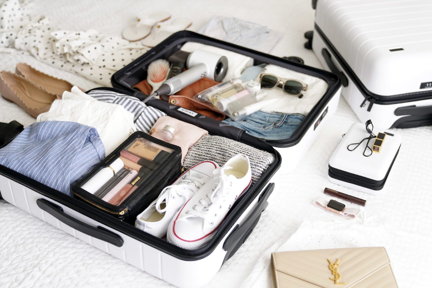 Away Bigger Carry-On Packing for a Week in NYC | Skin Glow Find