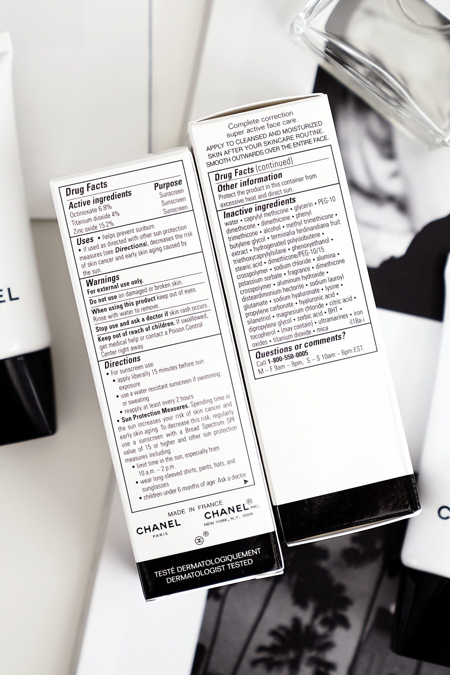 Chanel CC Cream Ingredients 2018