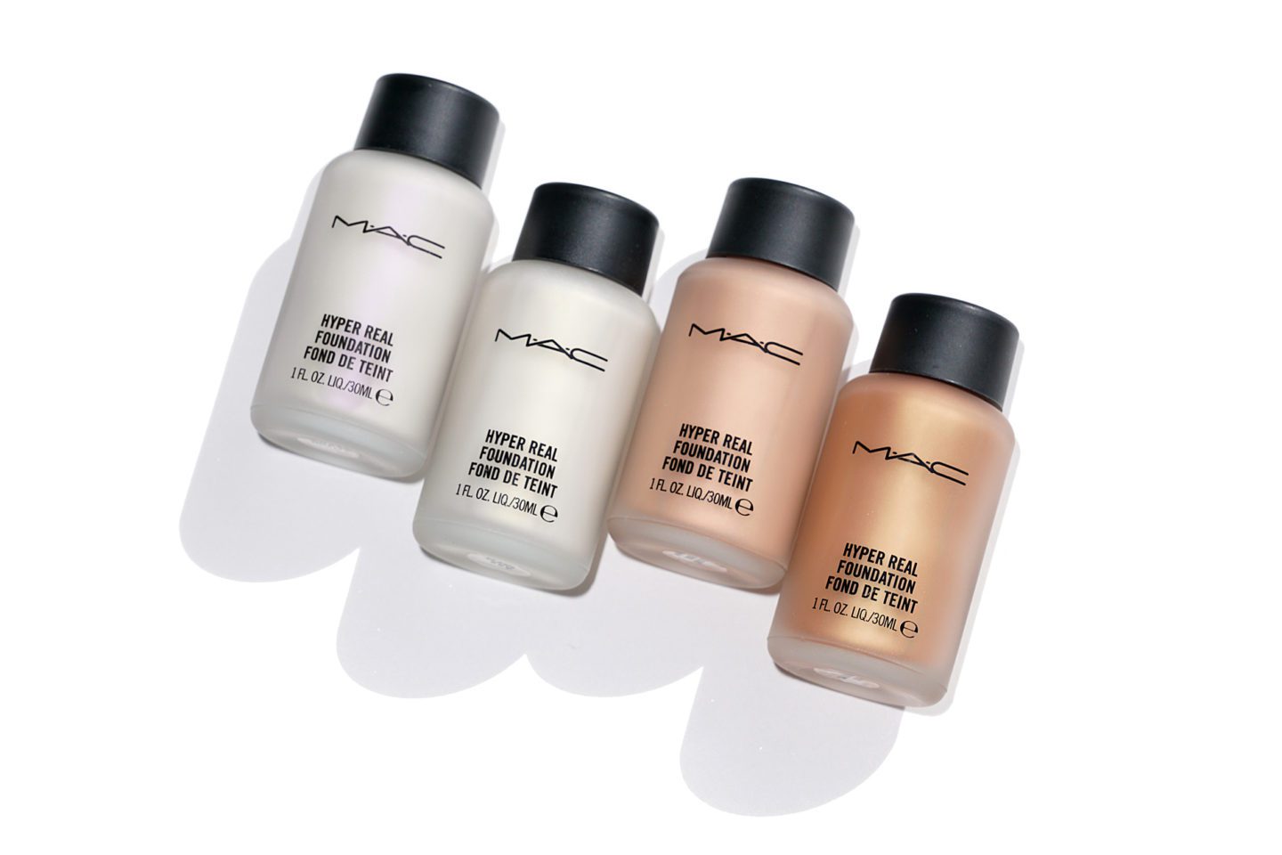 MAC Hyper Real Foundation Swatches | Skin Glow Find