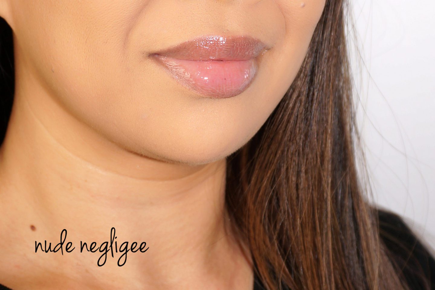 Pat McGrath LUST Gloss Nude Negligee swatch