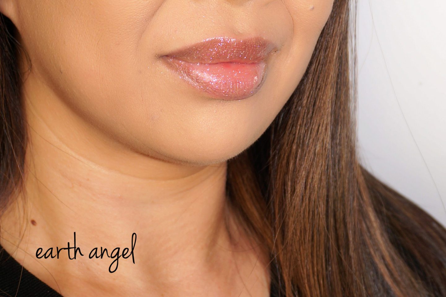 Pat McGrath LUST Gloss Earth Angel swatch | Skin Glow Find