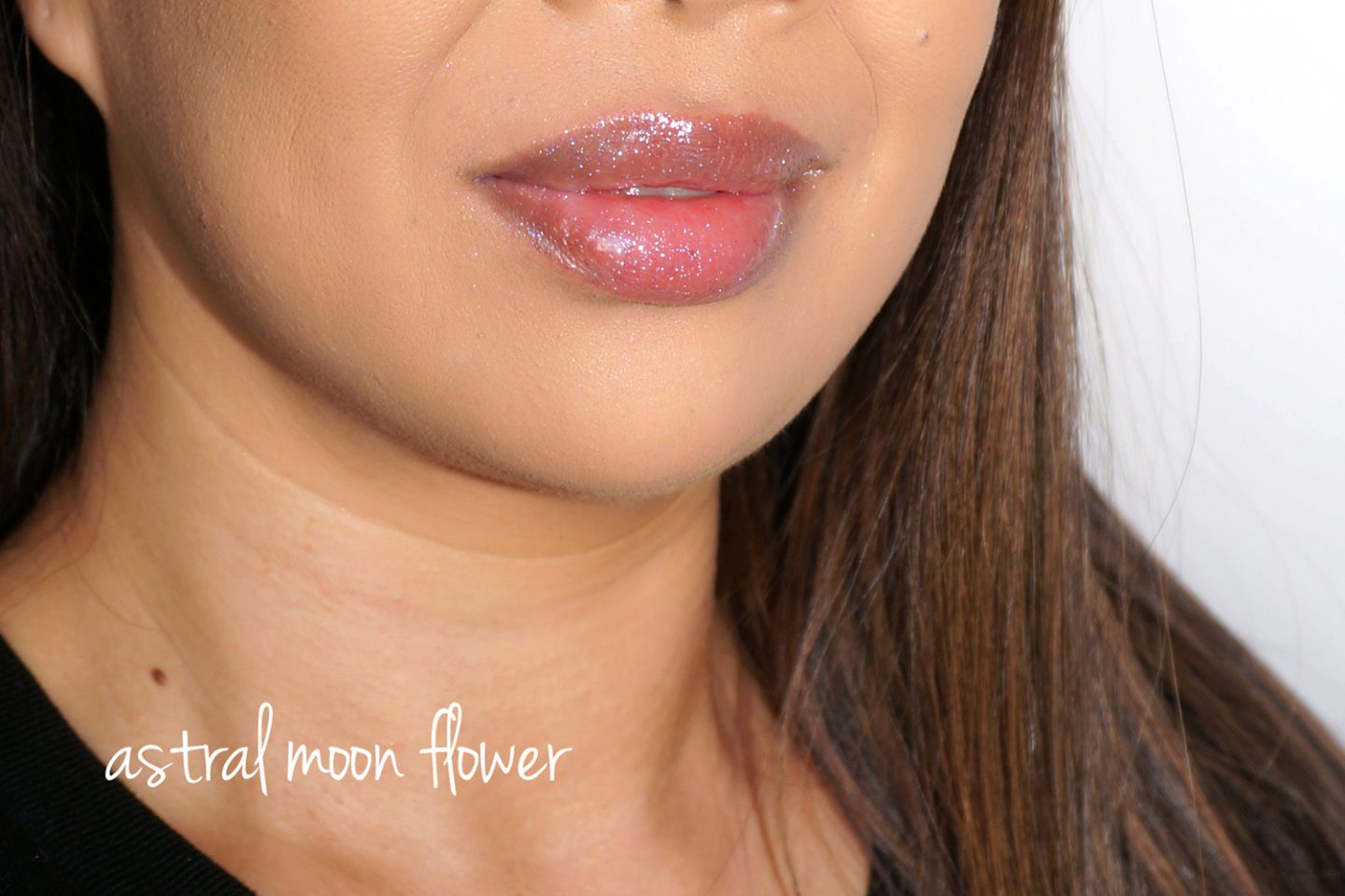 Pat McGrath LUST Gloss Moon Flower Swatch | Skin Glow Find