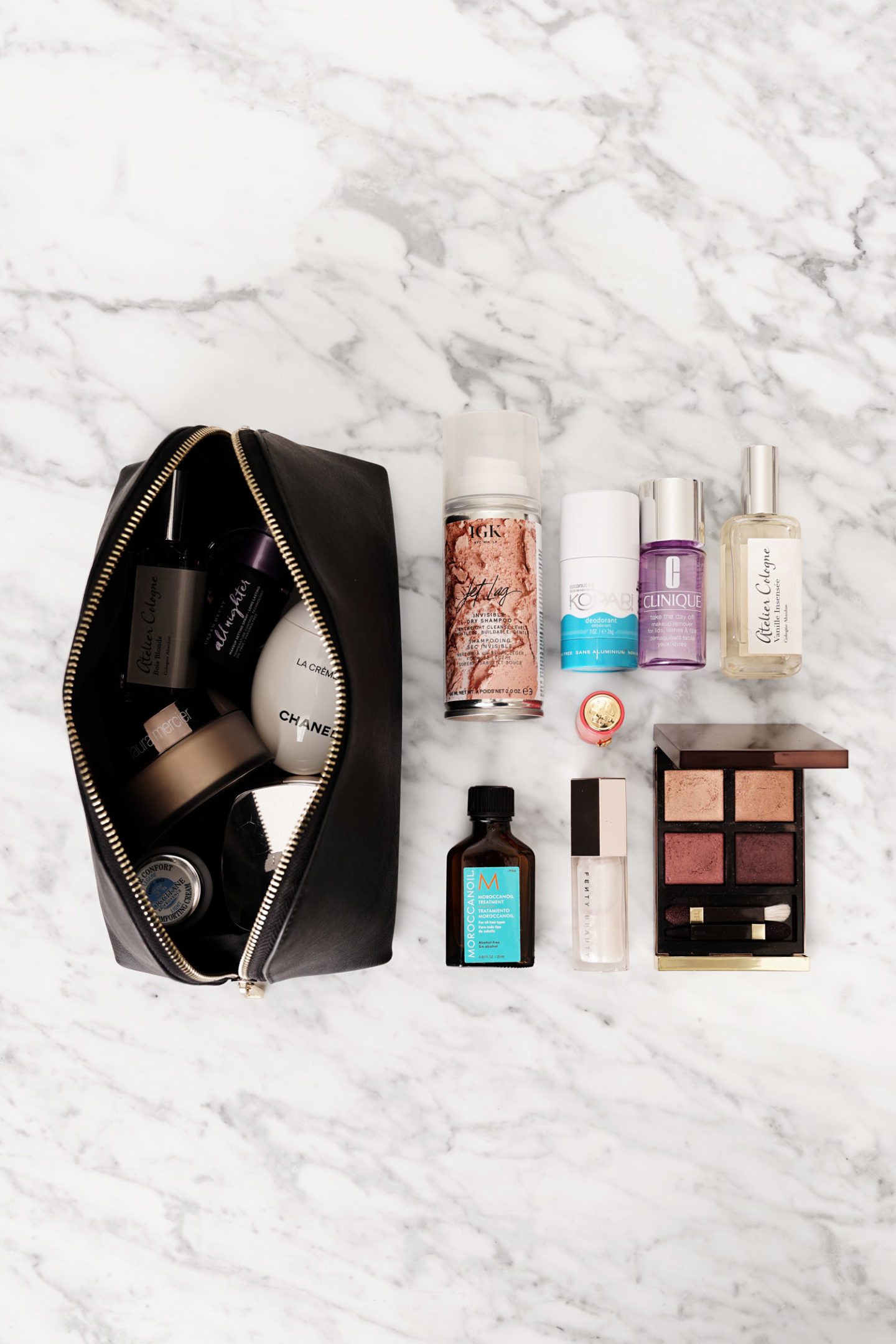 Travel Makeup, Haircare + Deodorant Minis