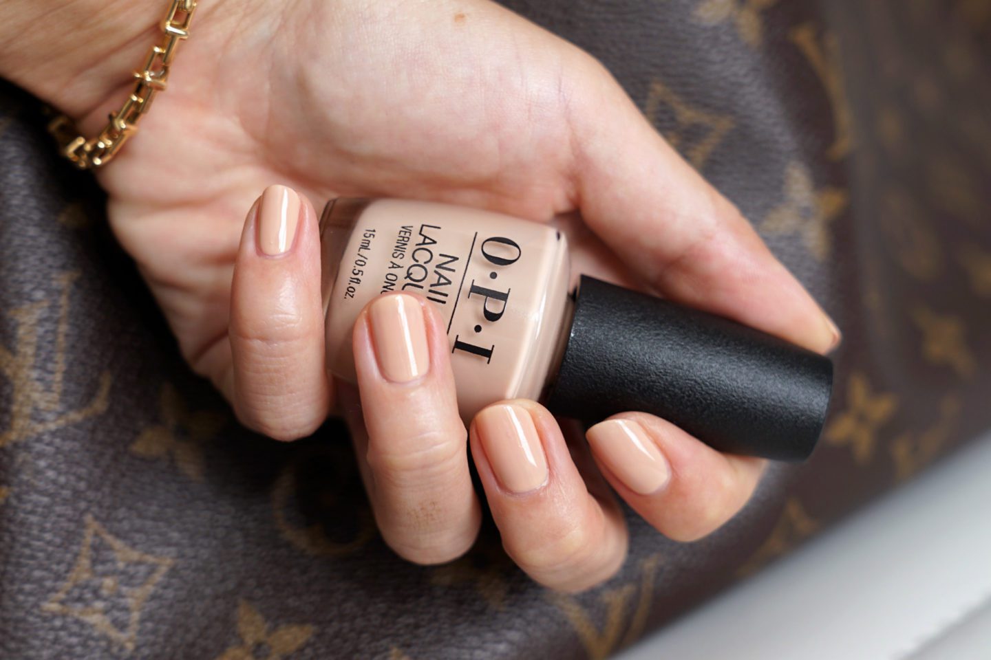 OPI Samoan Sand Nail Polish swatch, best nude polish