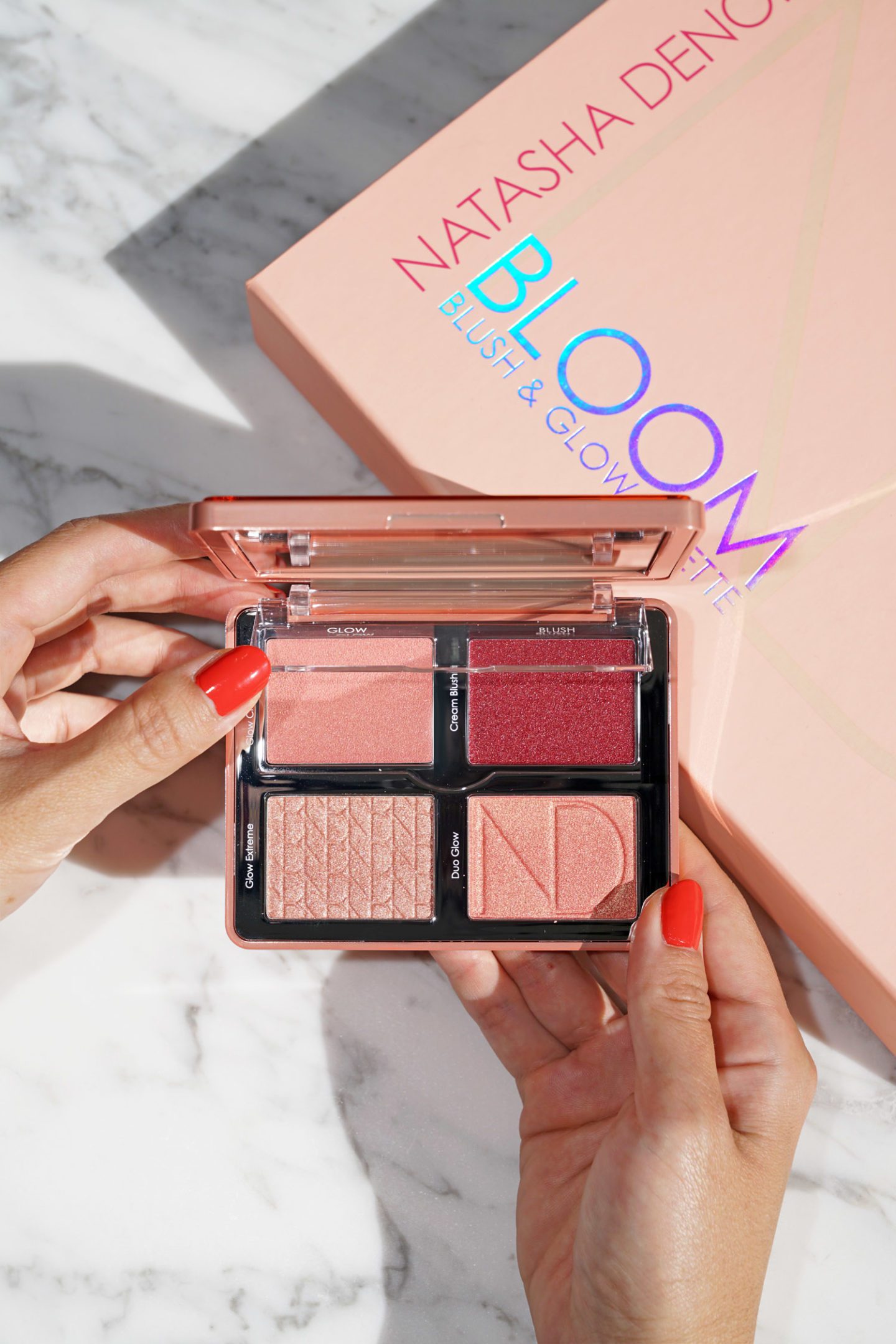 Natasha Denona Bloom Blush & Glow Palette Review and Swatches