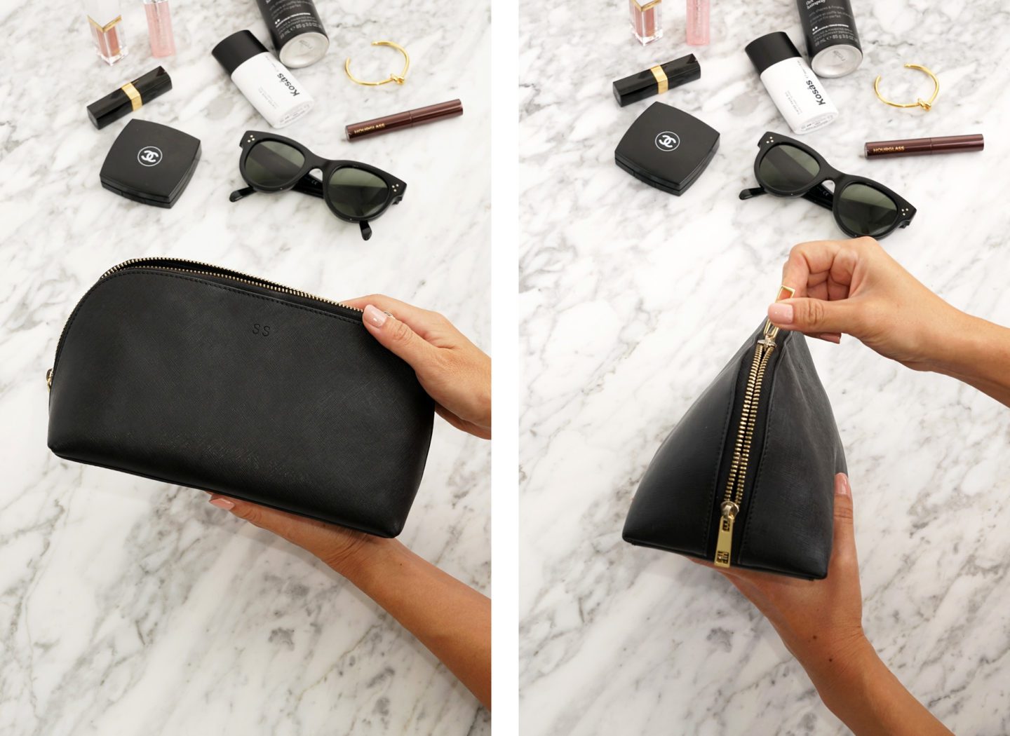 The Daily Edited Large Cosmetic Case Review | Skin Glow Find