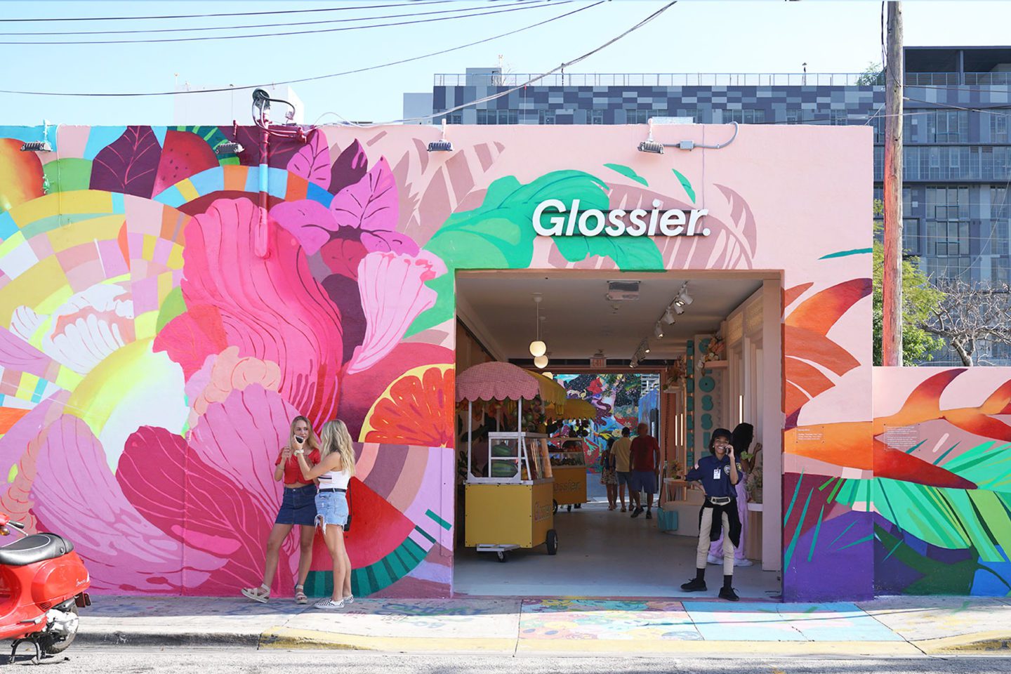 Glossier Miami Pop Up