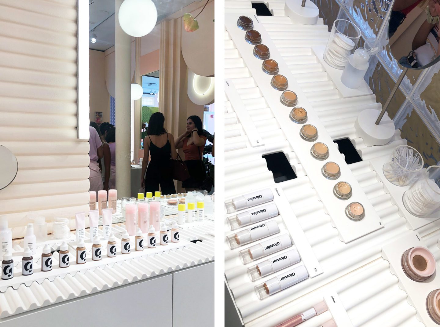 Glossier Pop Up Miami Florida