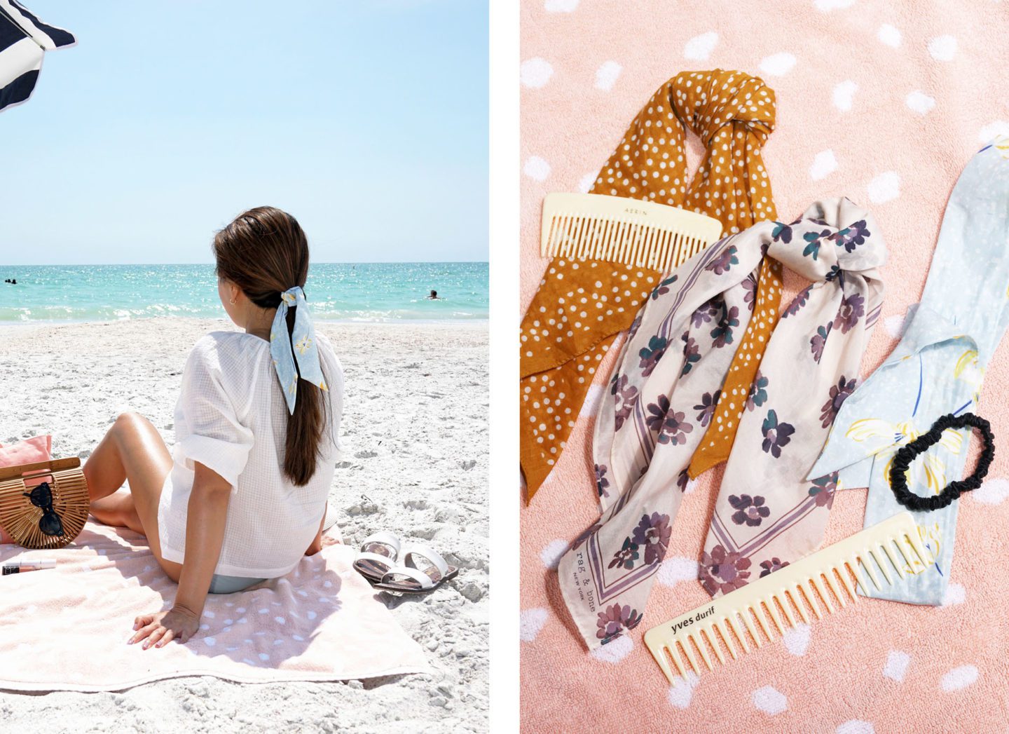 Hair Scarf Beach Accessories | Skin Glow Find