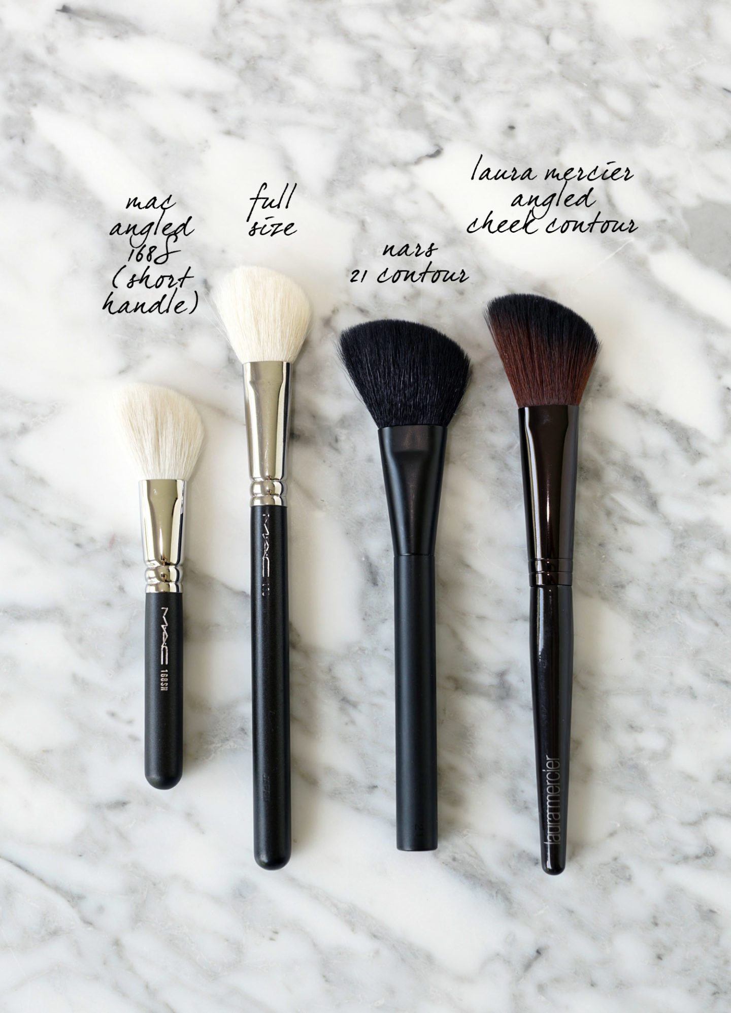 Favorite Angled Makeup Brushes