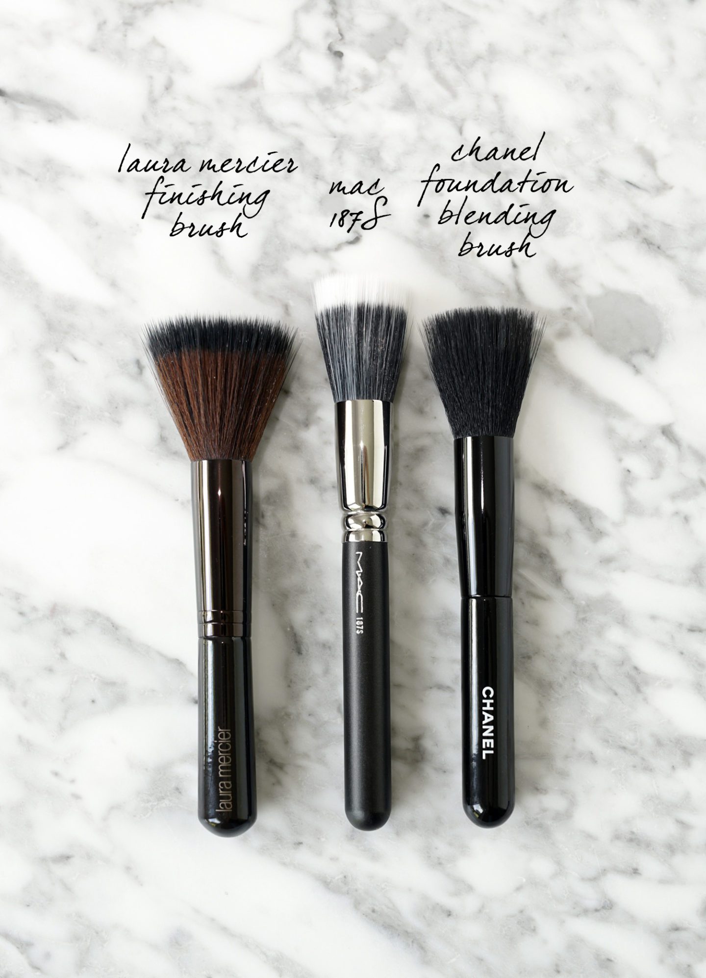 Best Skunk Brushes Laura Mercier, MAC and Chanel