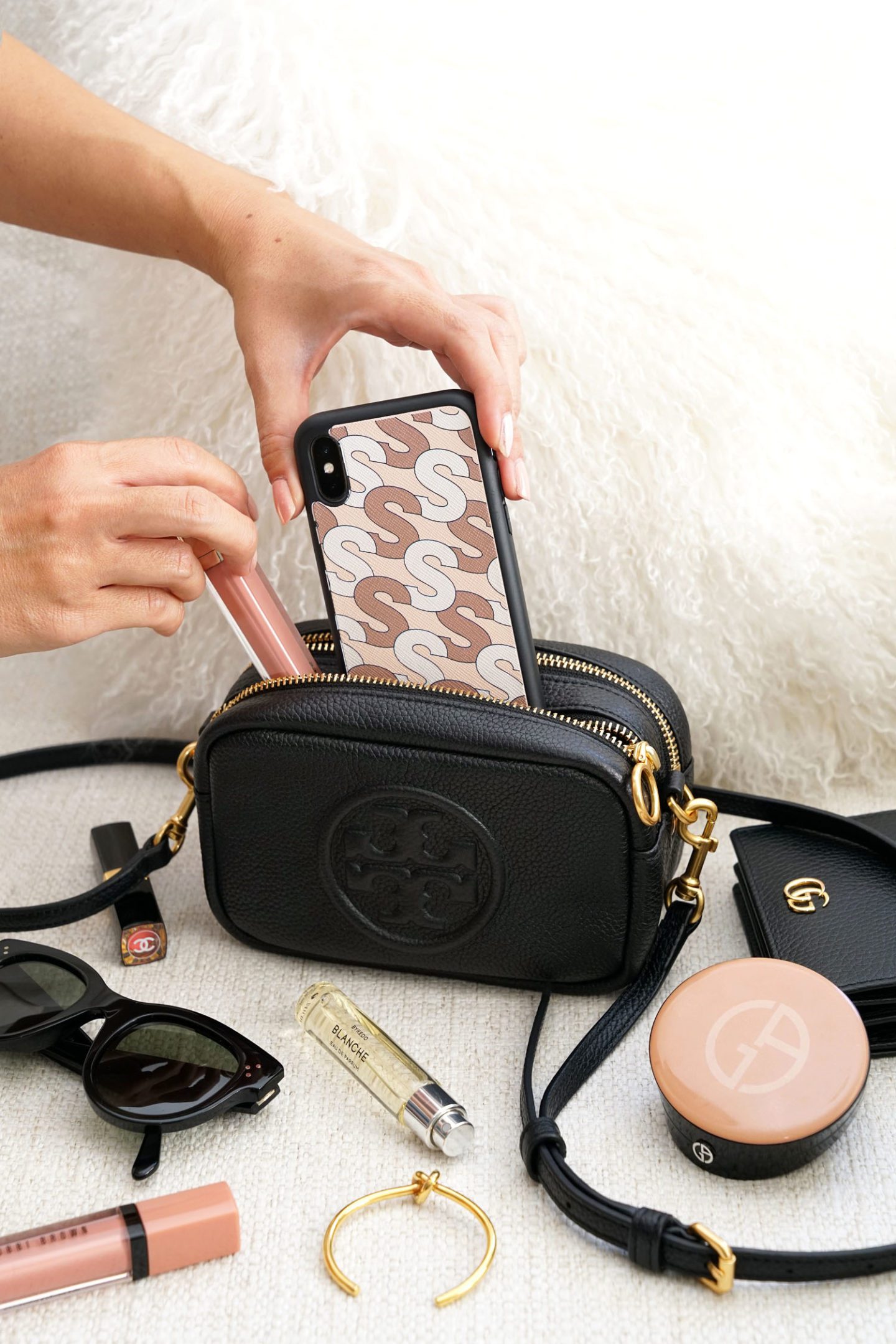 Tory Burch Perry Bombe Mini Bag Review | Skin Glow Find