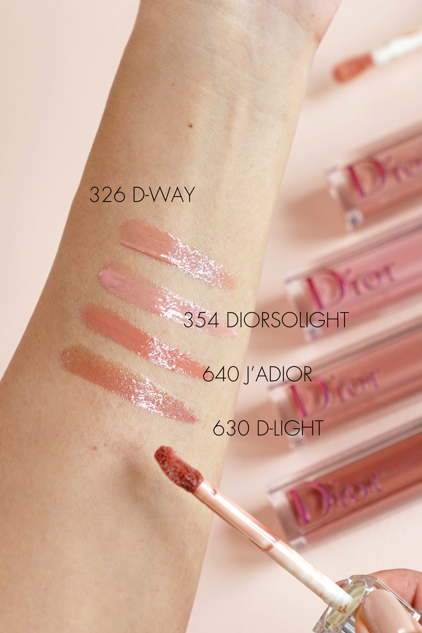 Dior Addict Stellar Gloss neutrals