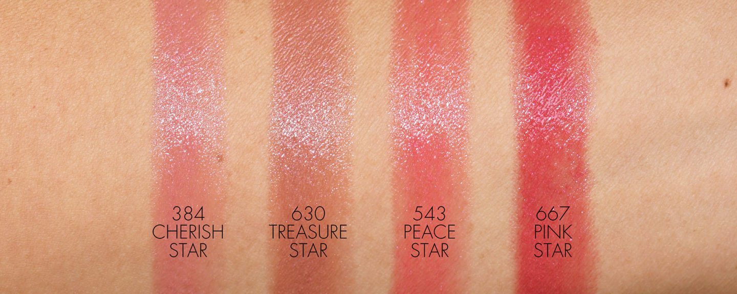 Dior Addict Stellar Halo Shine Lipstick swatches