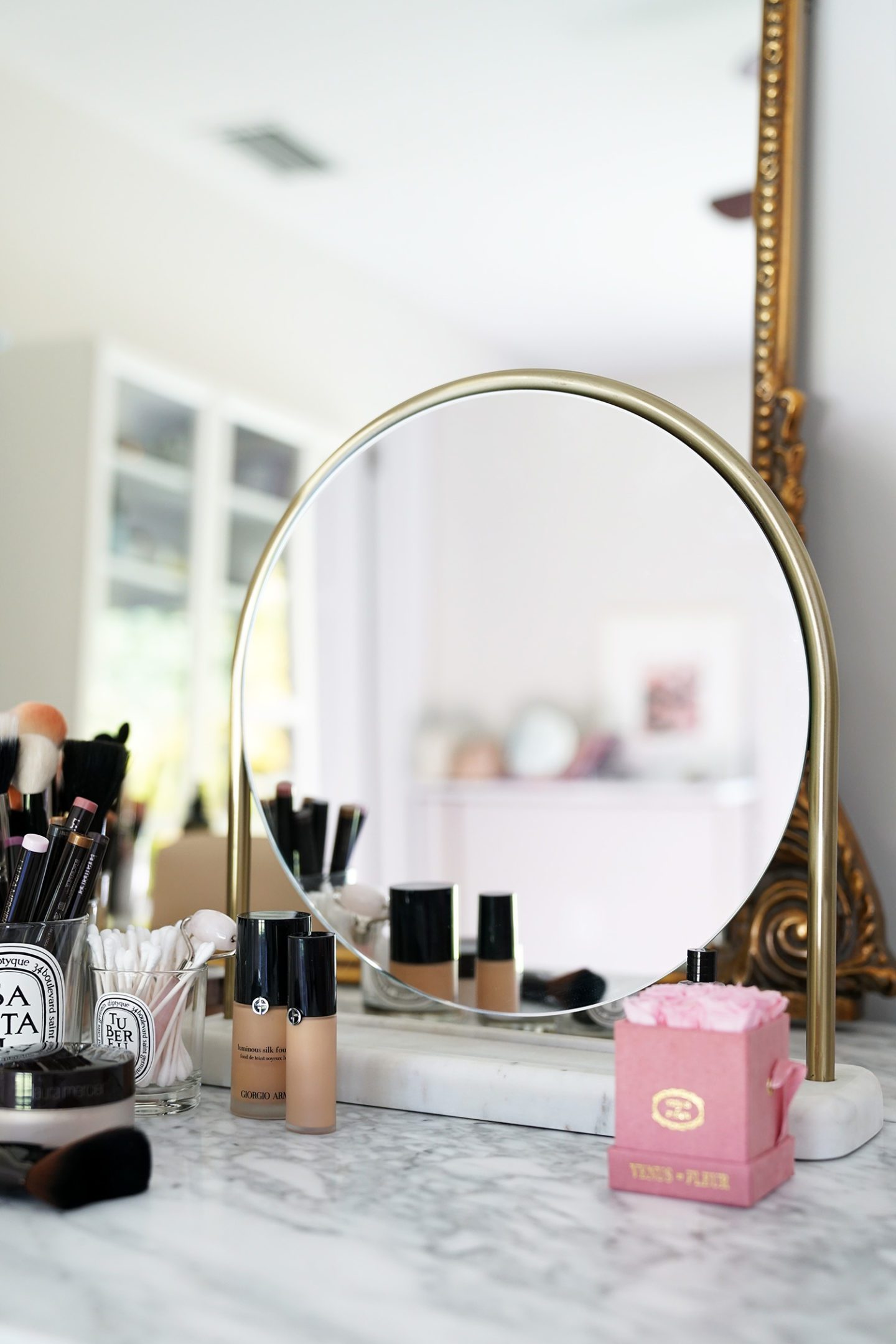 Beauty Look Book beauty room setup