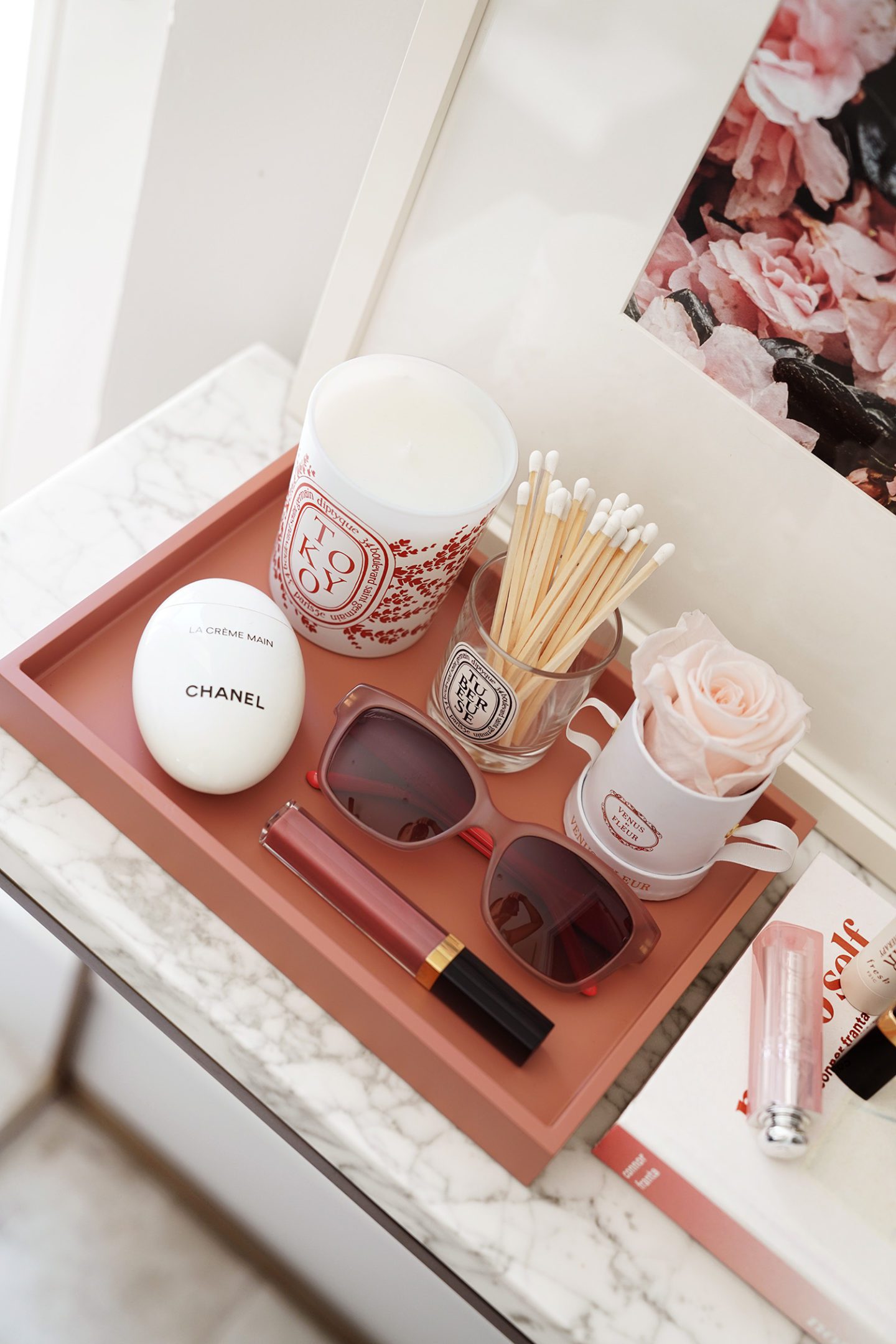 Pink Color Tray West Elm