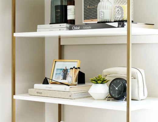 Home Bookcase Shelf West Elm Diptyque Photophore