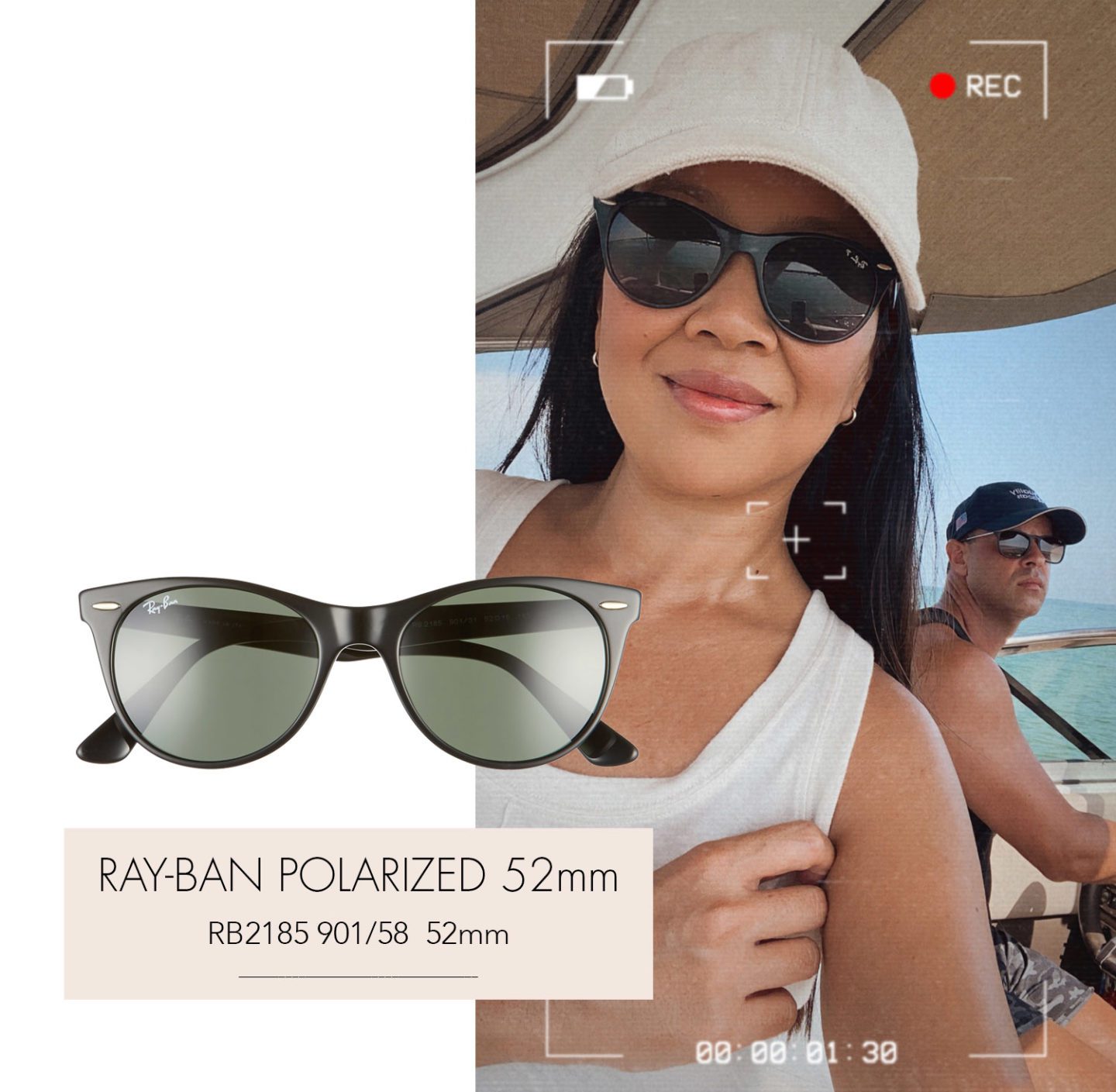 Ray-Ban Wayfarer II 52mm Polarized