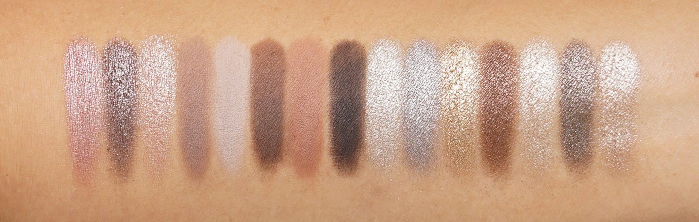 Natasha Denona Glam Eyeshadow Palette swatches | Skin Glow Find