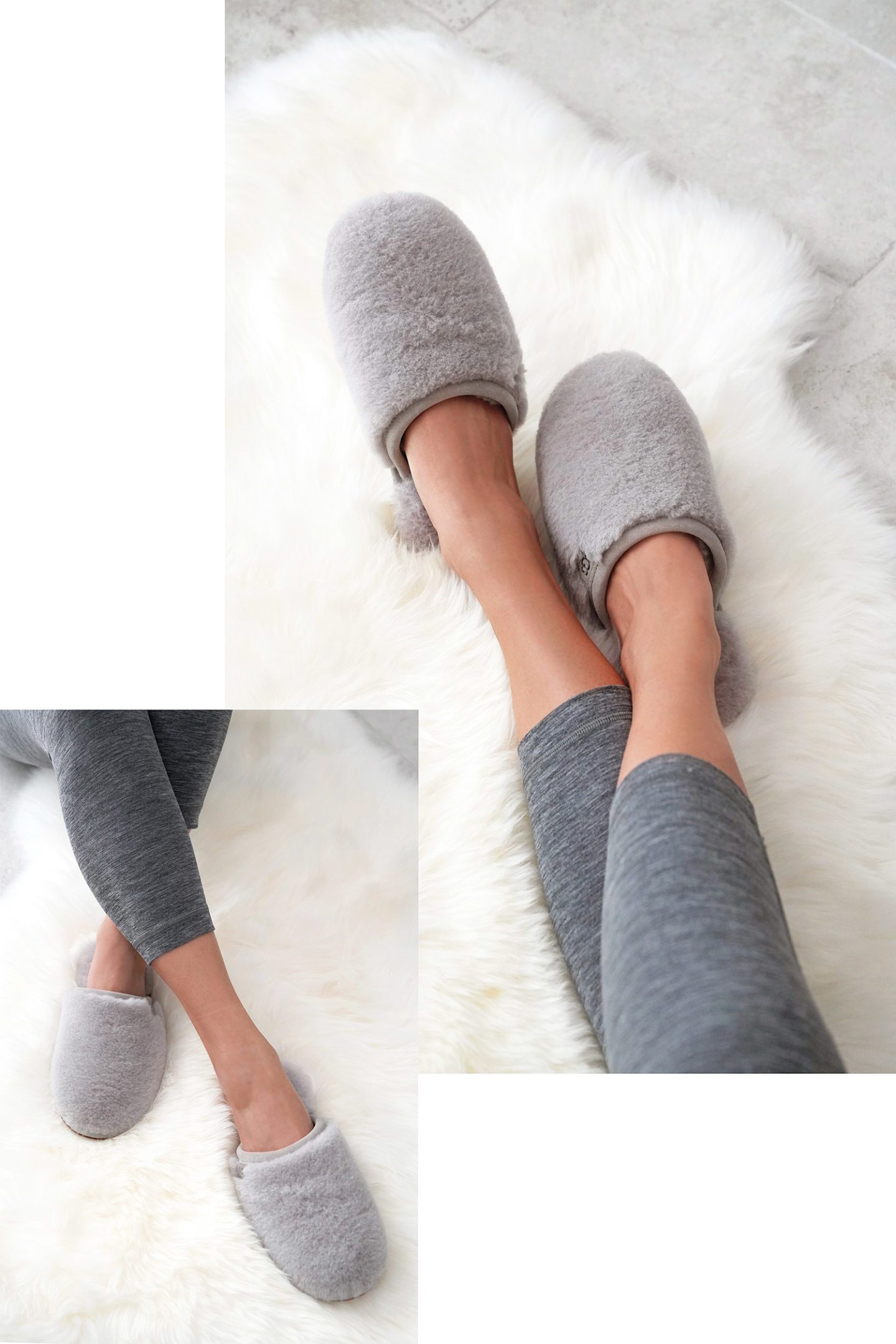 Ugg Fluffette Slipper in Goat