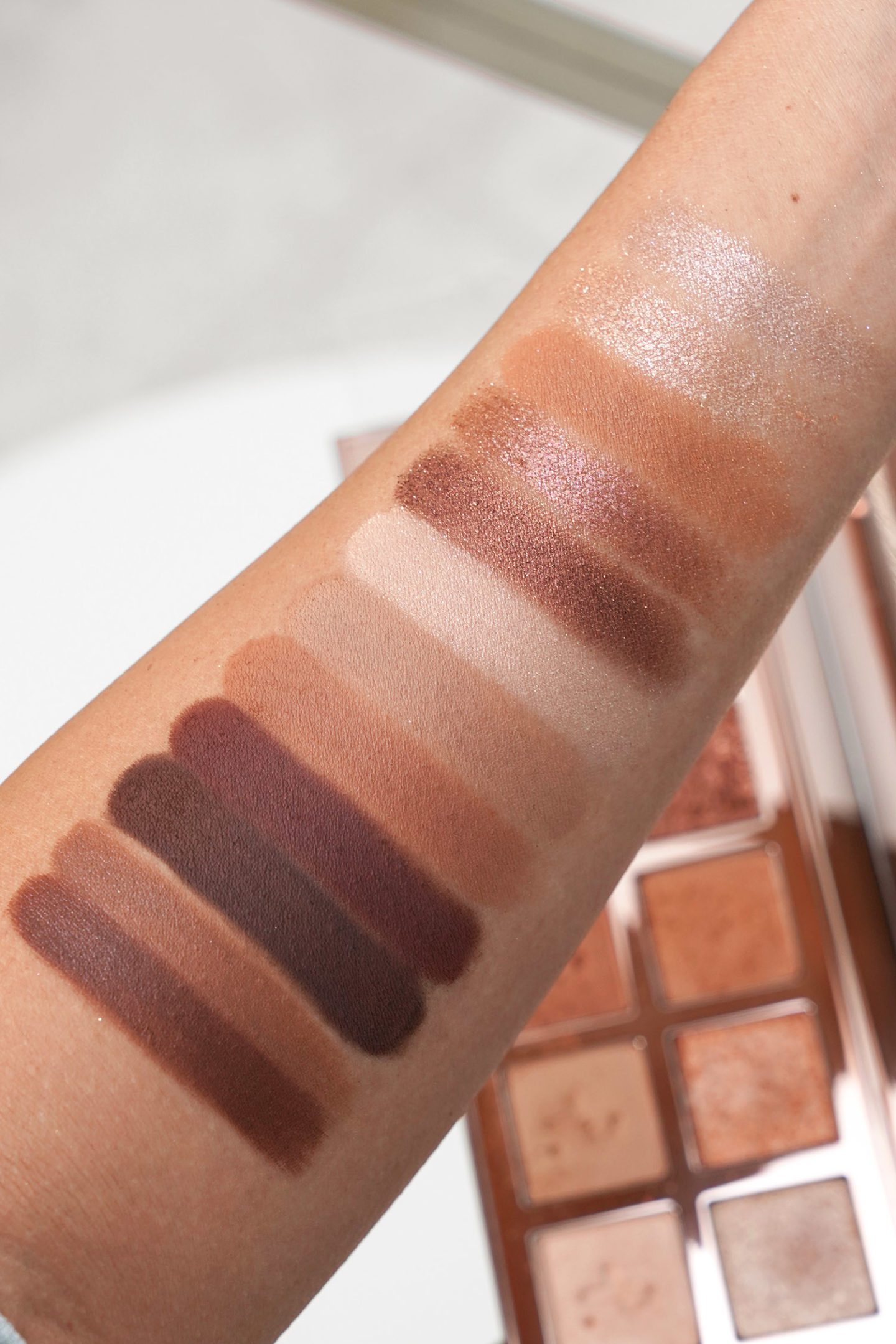 Patrick TA Major Dimension Eyeshadow Palette swatches