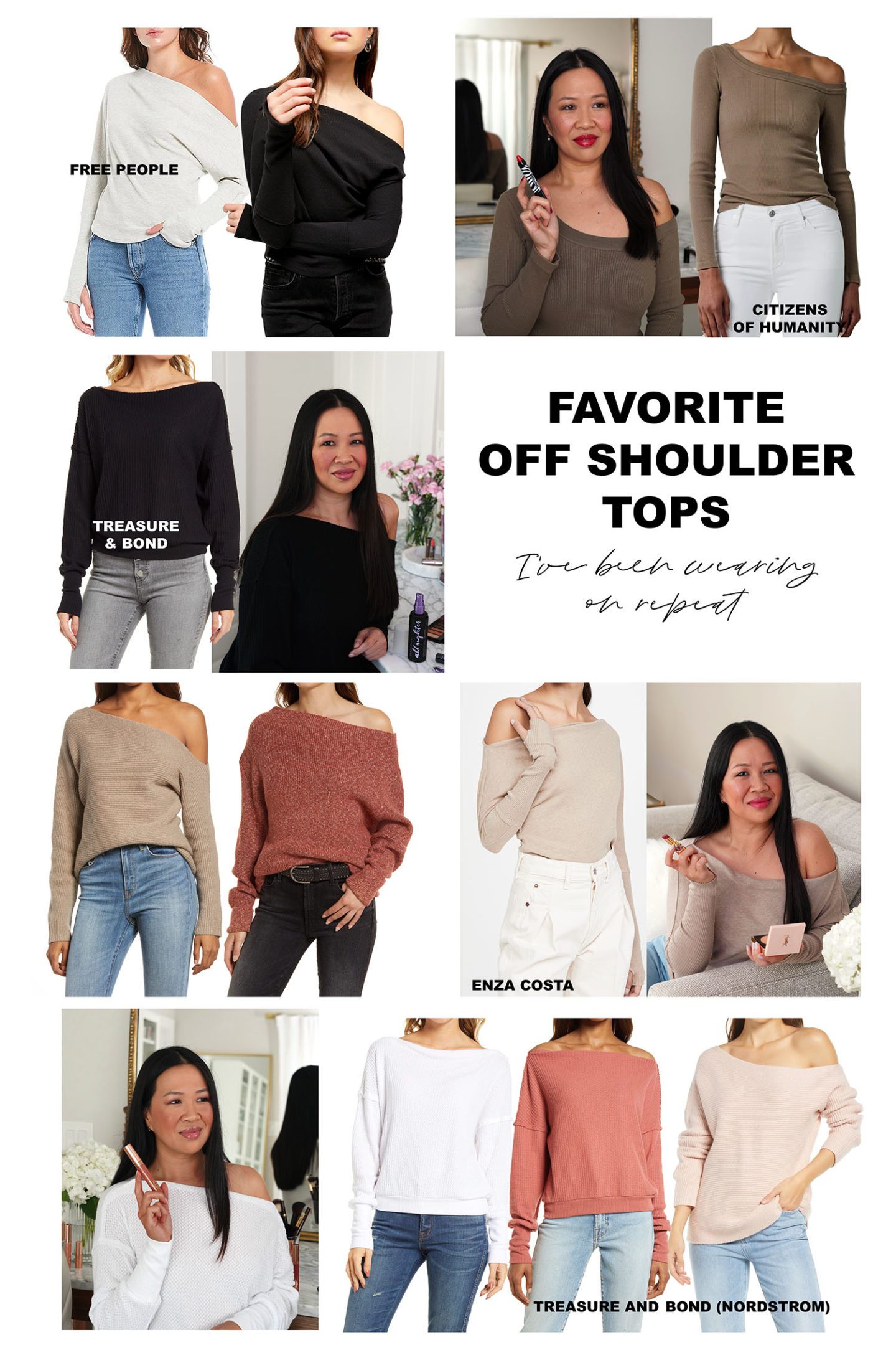 One Shoulder Tops for Thanksgiving Outfit Ideas