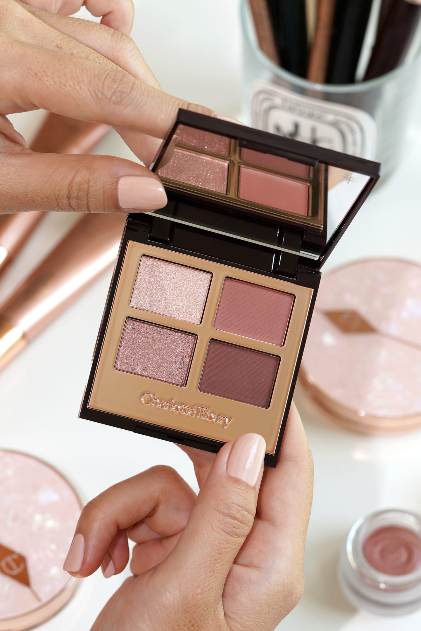 Charlotte Tilbury Luxury Eye Palette ($53) in Pillow Talk Dreams 