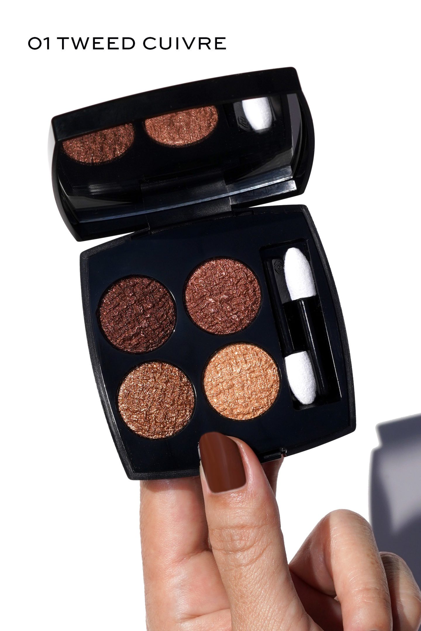 Chanel Les 4 Ombres Tweed Eyeshadow 01 Tweed Cuivre