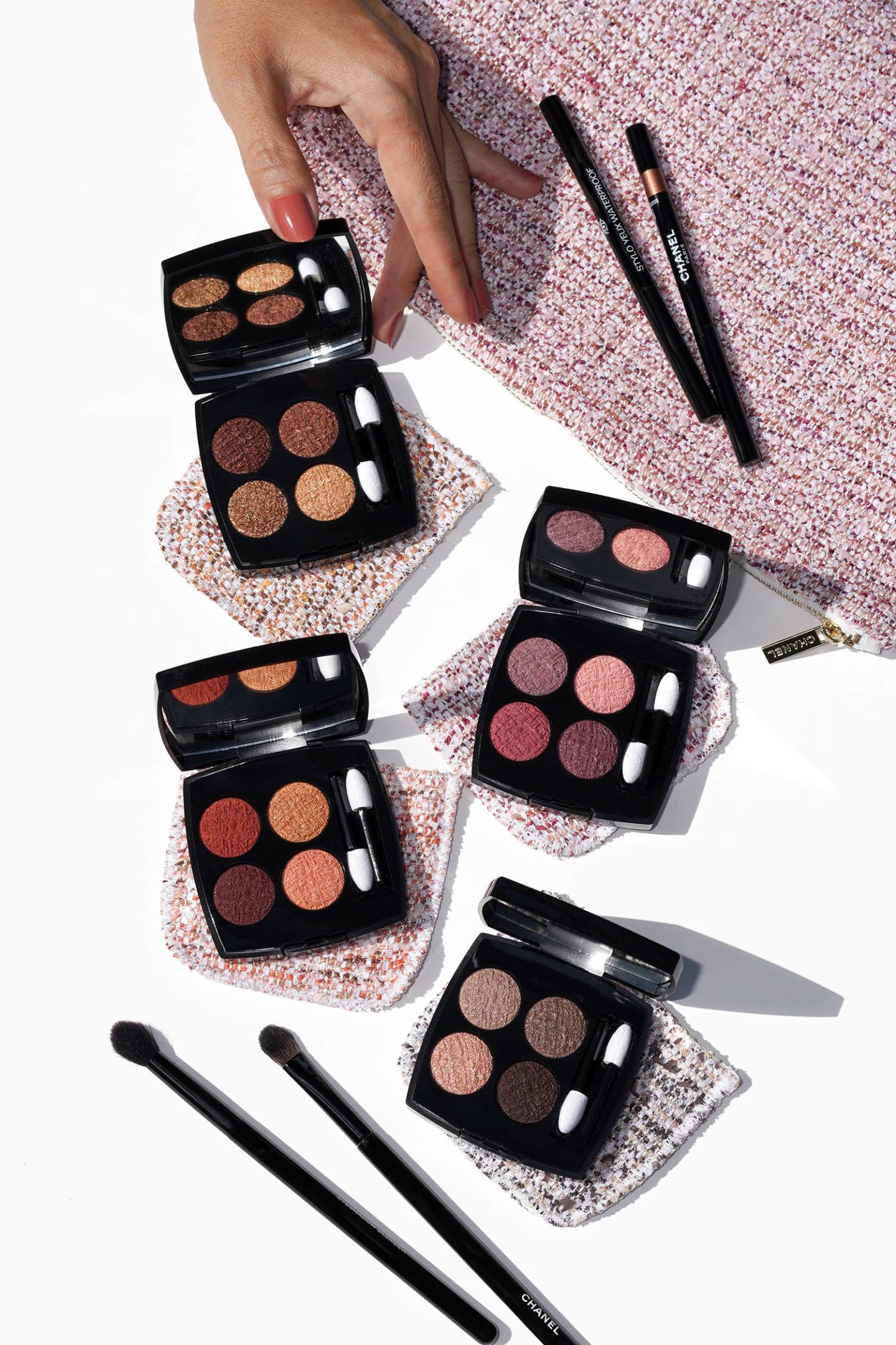 Chanel Les 4 Ombres Tweed Eyeshadows