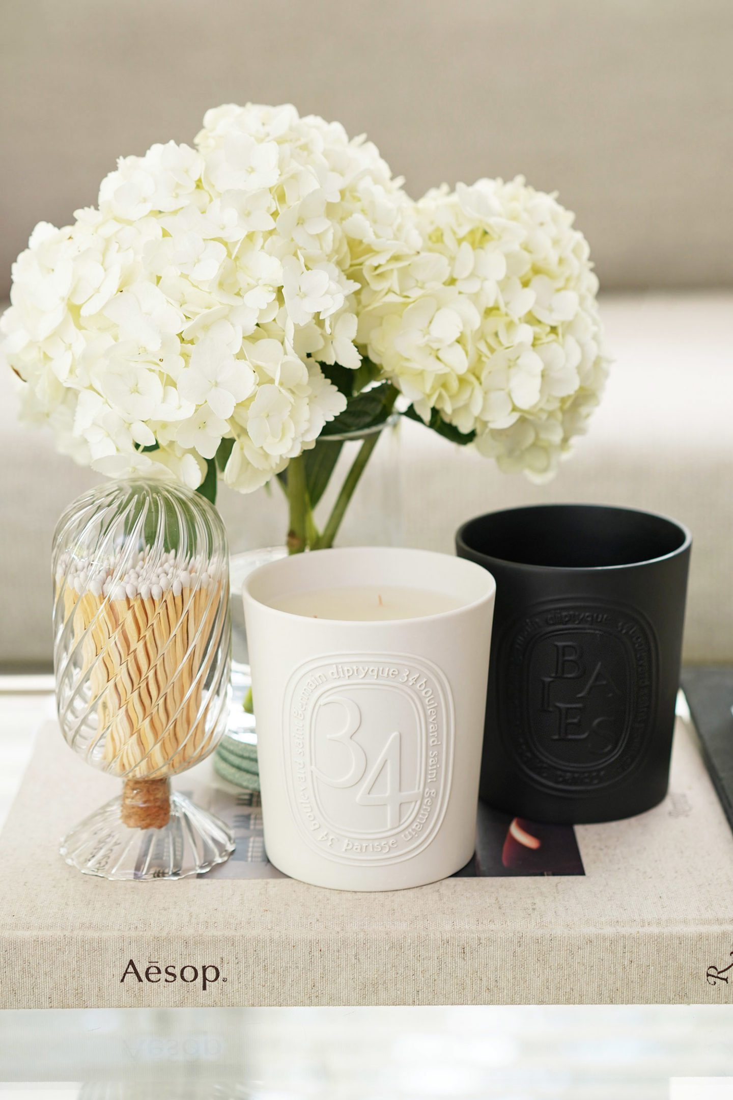 Diptyque 34 Boulevard Saint-Germain 3-Wick Candle 600G