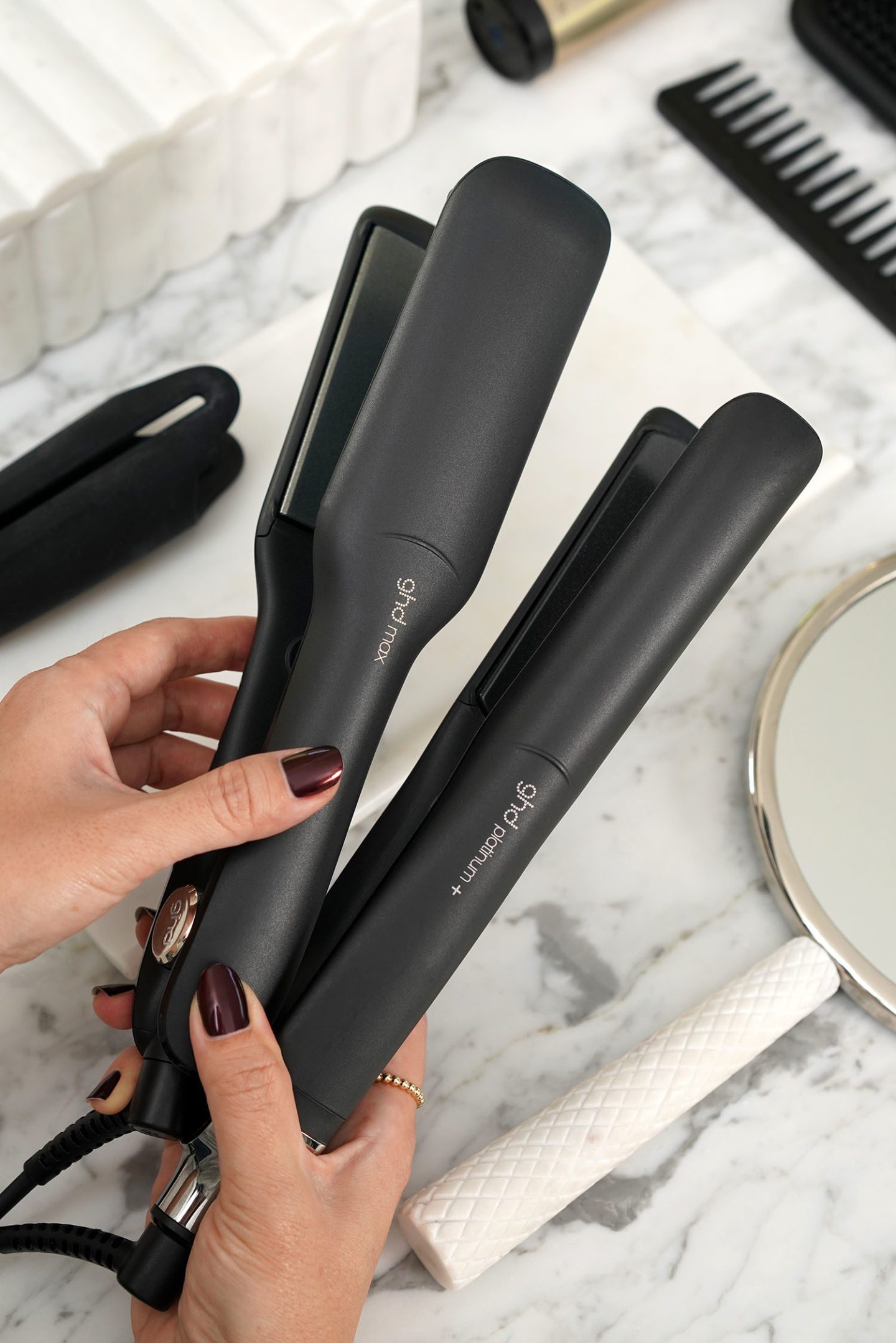 ghd Max Styler vs Platinum+ Flat Iron