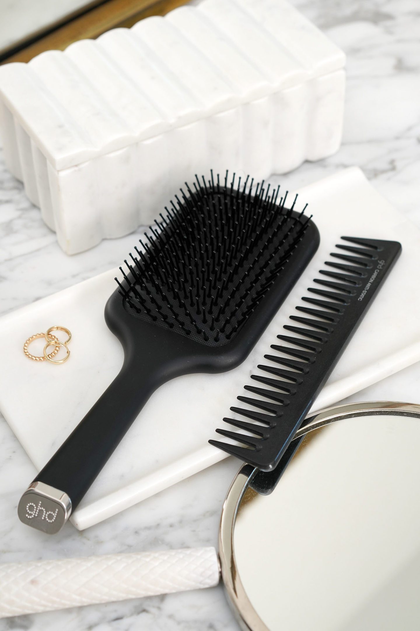 ghd paddle brush and comb