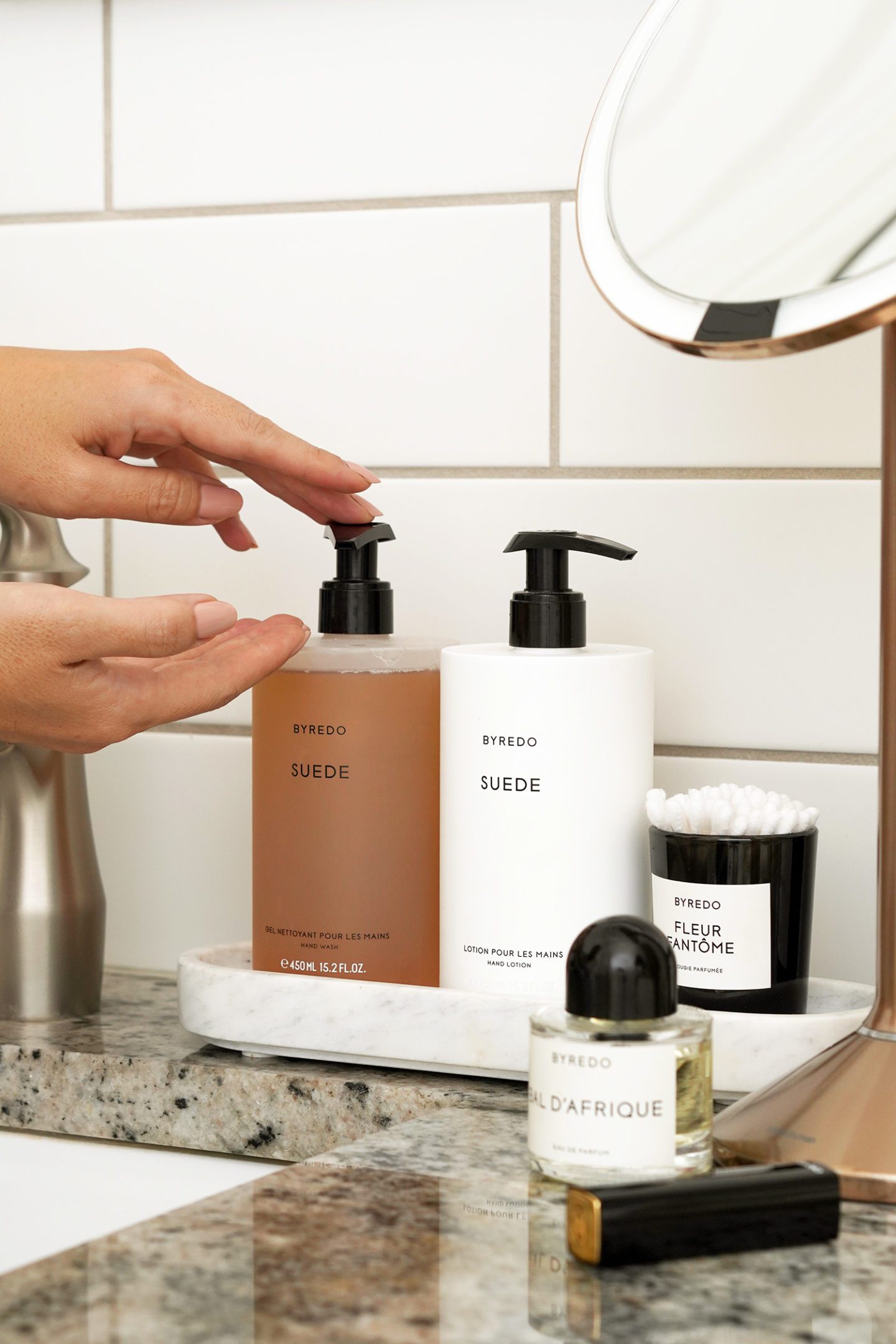 Byredo Suede Hand Wash and Lotion