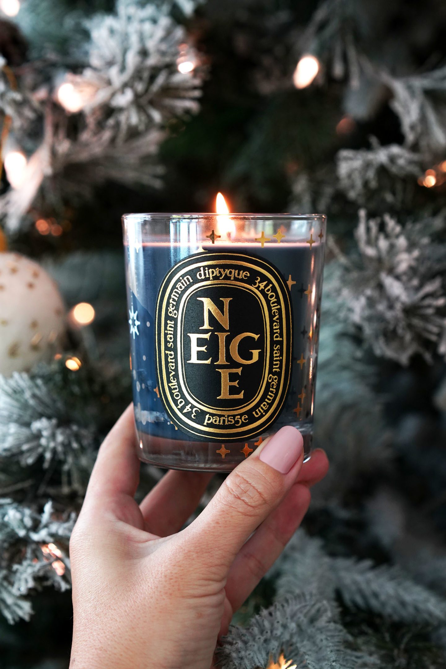 Diptyque Neige Candle Holiday 2022