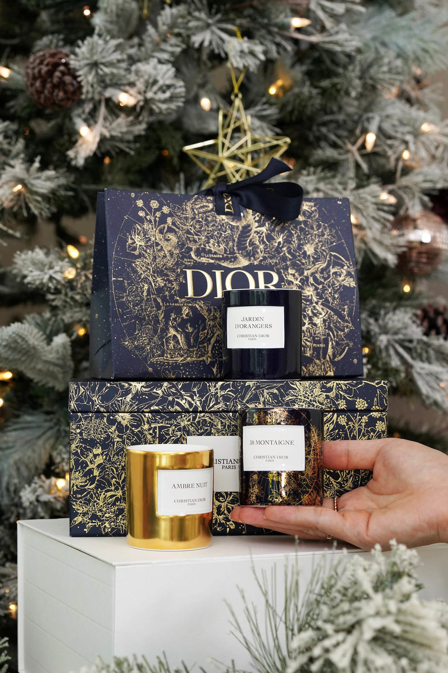 Dior Beauty La Collection Privee Holiday Candle Set