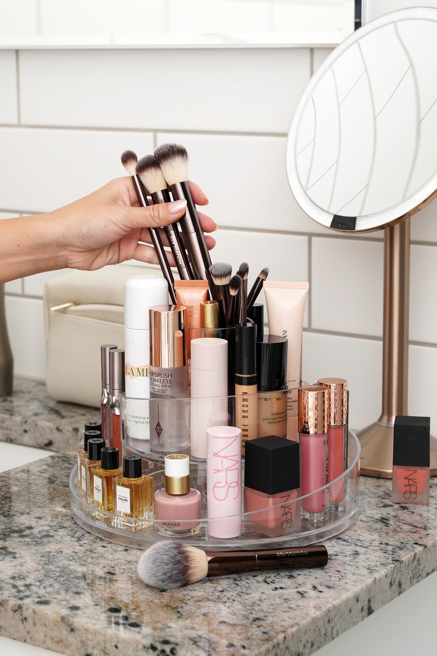 Umbra Cascada Organizer via The Beauty Lookbook